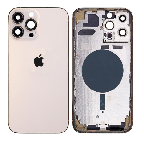 Back Battery and Middle Cover Apple iPhone 13 Pro Max gold