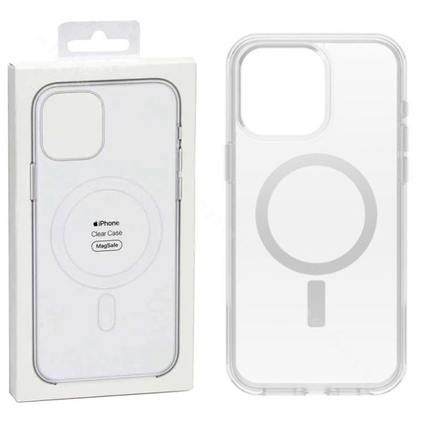 Back Case Magsafe Apple iPhone 15 Pro Max clear (Original)