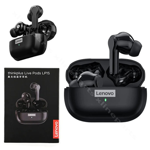 Ακουστικό Lenovo LP1S Sports Livepods Wireless μαύρο