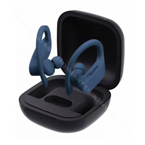 Earphone TWS 9 Wireless blue black