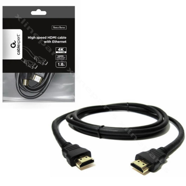 Cable HDMI to HDMI 4K Tedchmade Cavo 1.8m black