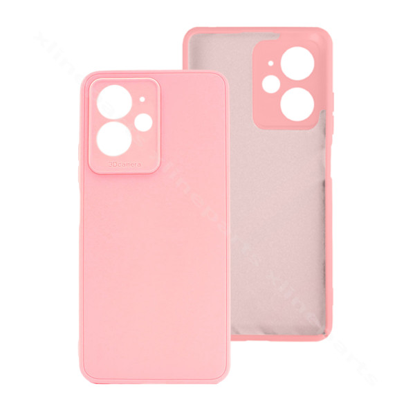 Back Case Silicone Complete Xiaomi Redmi 12 4G/Redmi 12 5G pink