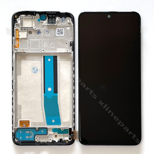 Πλήρες πλαίσιο LCD Xiaomi Poco M4 Pro 4G/ Redmi Note 11 4G μαύρο OLED