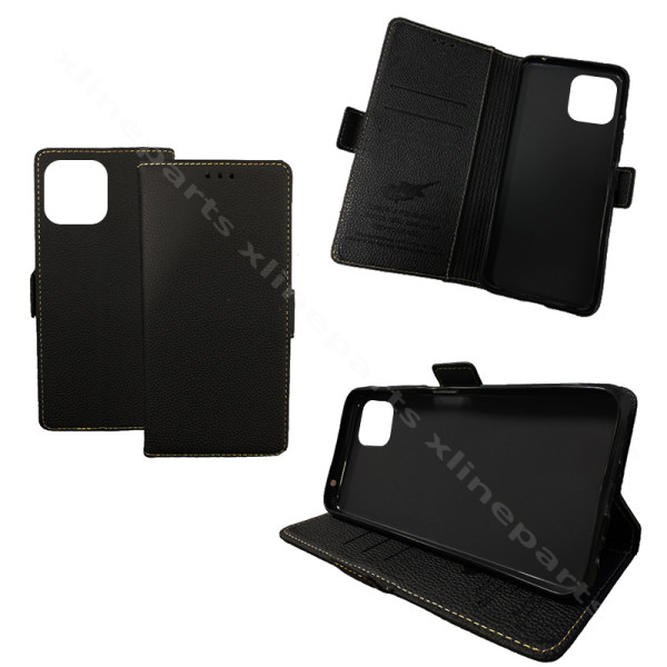 Flip Case Venture Apple iPhone 13 Pro μαύρο