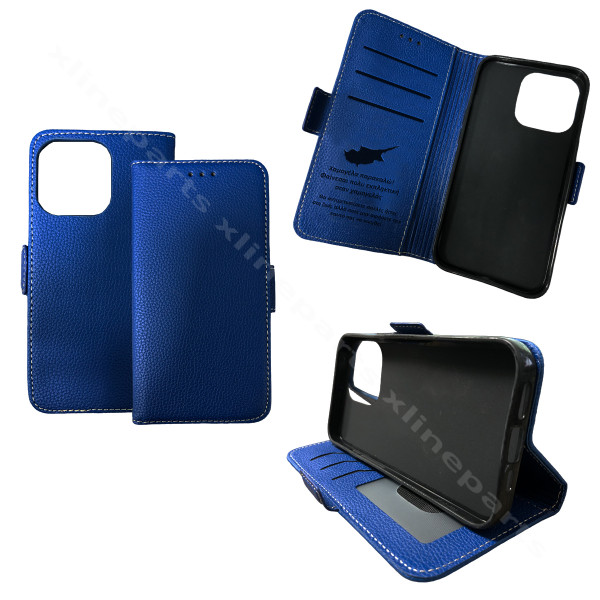 Flip Case Venture Apple iPhone 13 Pro μπλε