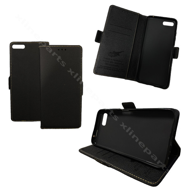 Flip Case Venture Apple iPhone 7 Plus/8 Plus μαύρο