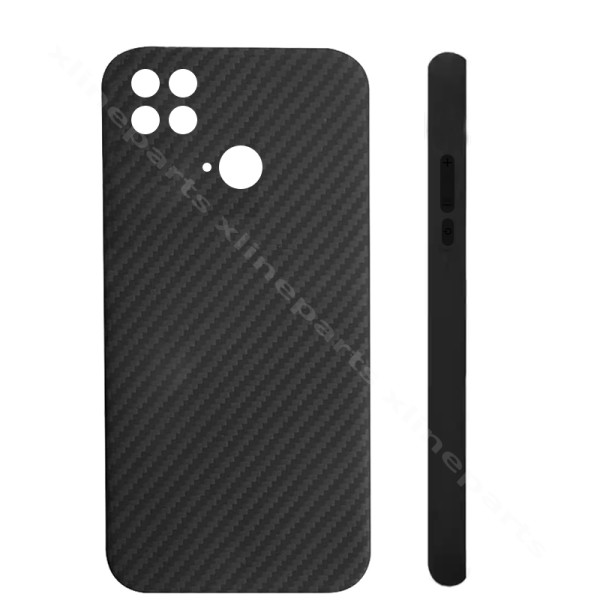 Back Case  Fiber Metal Xiaomi Poco C40 black