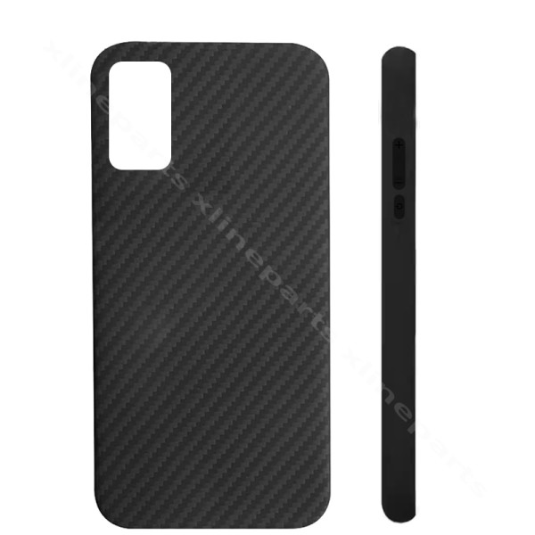 Back Case  Fiber Metal Xiaomi Redmi Note 12 5G black