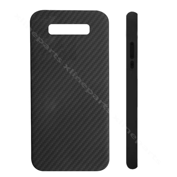 Back Case  Fiber Samsung S10 Plus G975 black
