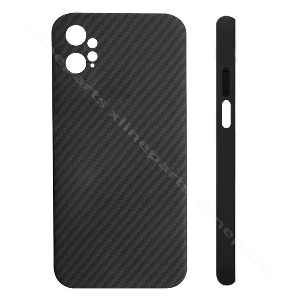 Back Case  Fiber Metal Xiaomi Redmi Note 12 4G black