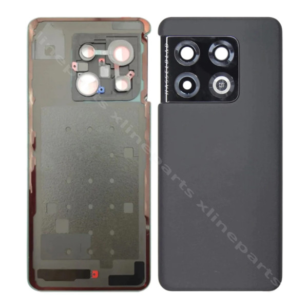 Back Battery Cover Lens Camera OnePlus 10 Pro black