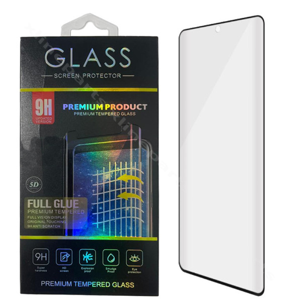 Tempered Glass Full Glue Samsung S23 Plus S916 μαύρη