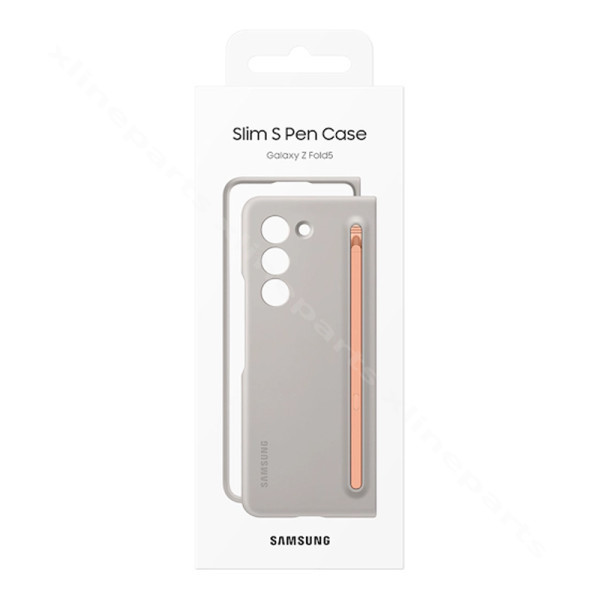 Πίσω θήκη με S-Pen Samsung Z Fold5 F946 sand (Πρωτότυπο)
