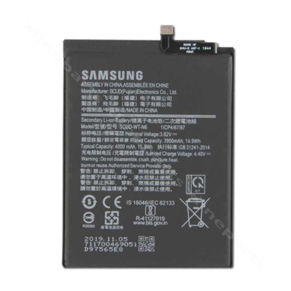 Аккумулятор Samsung A10s A107/A20s A207 4000мАч (Оригинал)