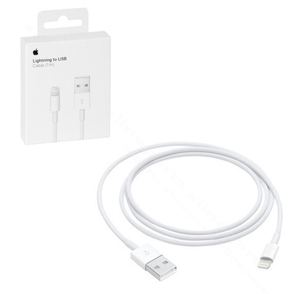 Καλώδιο USB σε Lightning Apple 1m λευκό