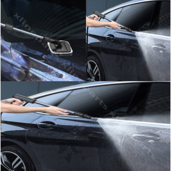 Clean Guard Multifunctional Car Wash Spray Nozzle Baseus 15m black