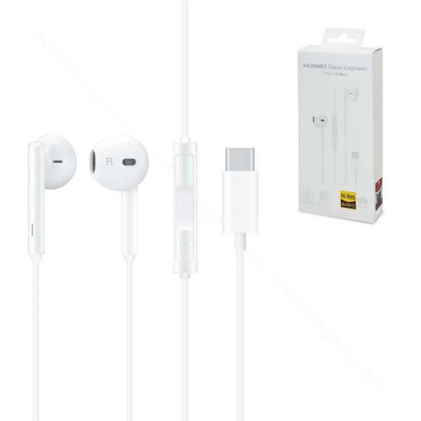Ακουστικό Huawei CM33 USB-C λευκό