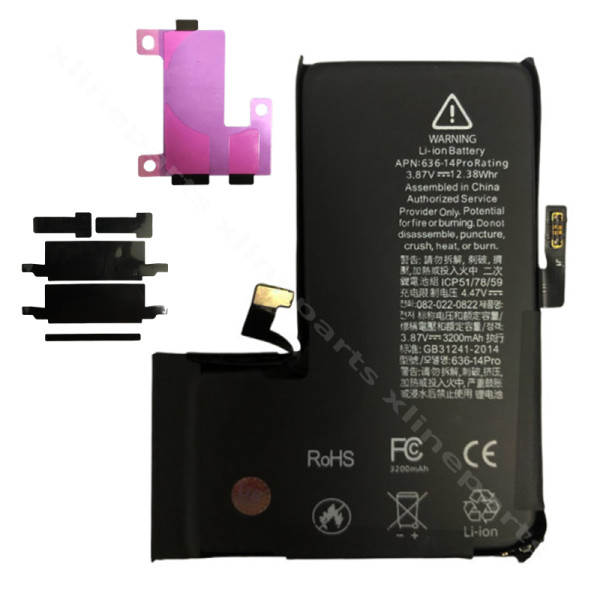 Battery Capacity Preview Apple iPhone 14 Pro 3200mAh
