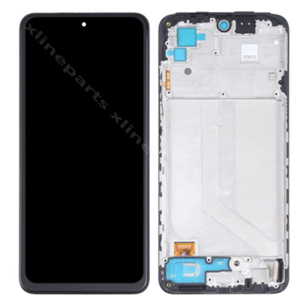 ЖК-экран в полной рамке Xiaomi Redmi Note 10/Note 10S, черный OLED