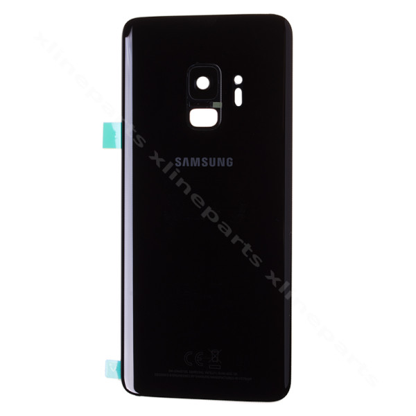 Κάλυμμα μπαταρίας πίσω φακός Samsung S9 G960 μαύρο