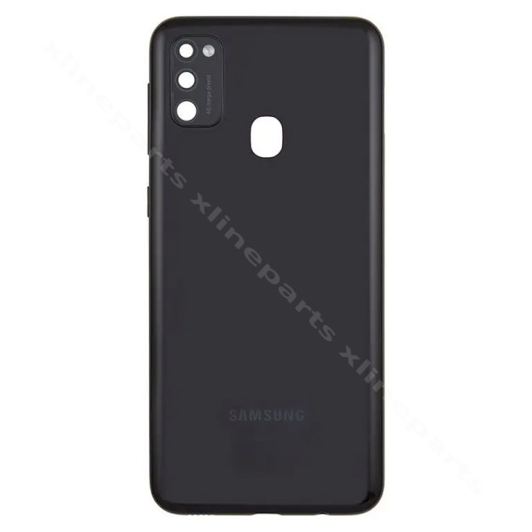 Back Battery Cover Lens Samsung M21 M215 black