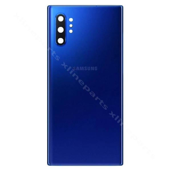 Задняя крышка аккумуляторного отсека Объектив камеры Samsung Note 10 Plus N975 синий*