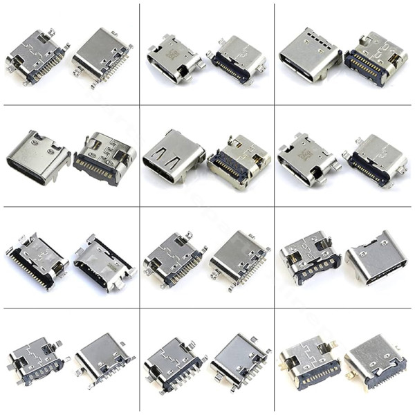 Микс-коннекторы USB-C (12 шт.)