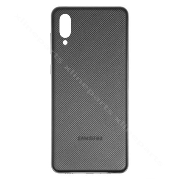 Задняя крышка аккумуляторного отсека Samsung A02 A022 черная OEM