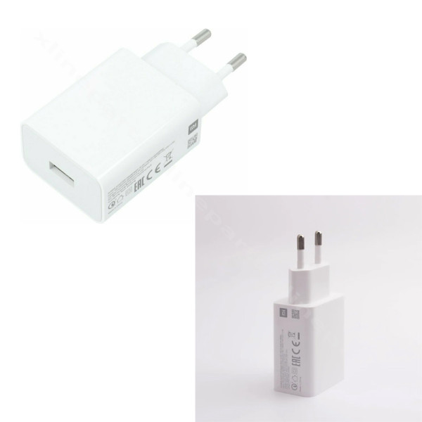 Φορτιστής USB Xiaomi MDY-10-EF 18W ΕΕ χύμα λευκό