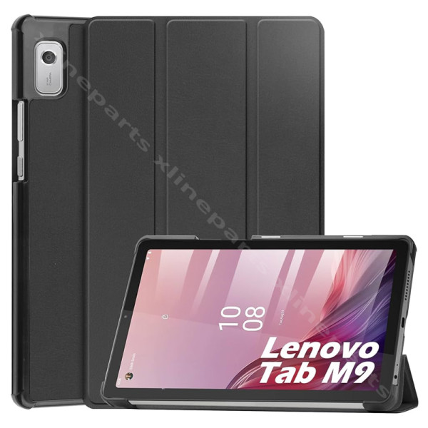 Чехол для планшета Lenovo Tab M9 9 дюймов, складывающийся втрое, черный
