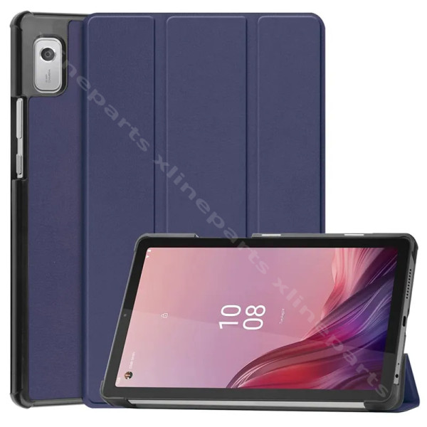 Чехол для планшета Lenovo Tab M9 9 дюймов, складывающийся втрое, фиолетовый