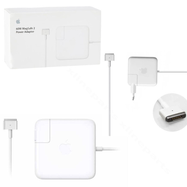 Зарядное устройство Apple MacBook MagSafe 2 Apple 60W EU (оригинал)