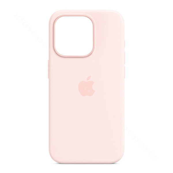 Back Case Silicone Magsafe Apple iPhone 15 Pro Max light pink (Original)