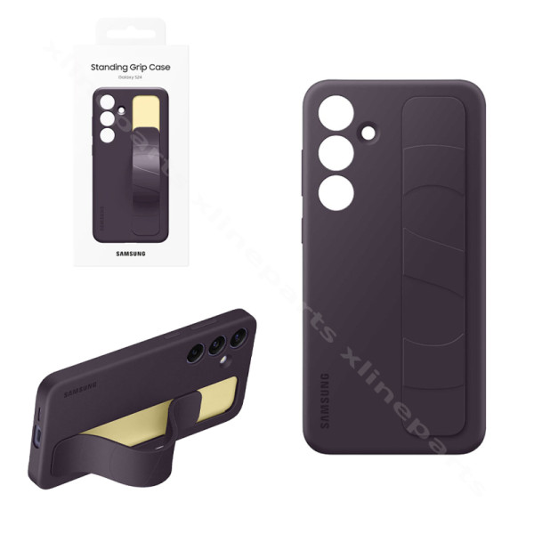 Back Case Standing Grip Samsung S24 S921 violet (Original)