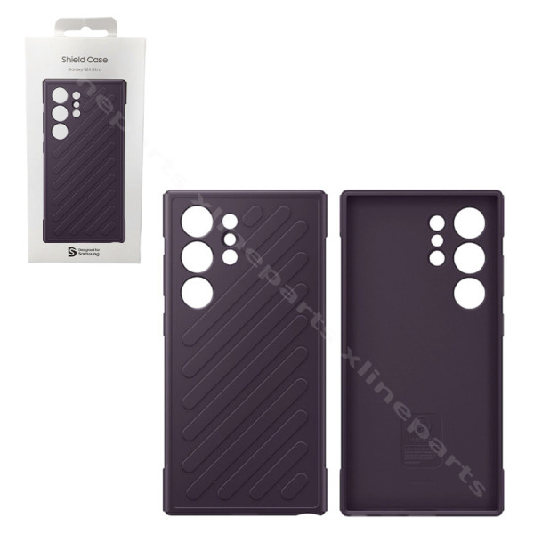Back Case Shield Samsung S24 Ultra S928 dark violet (Original)