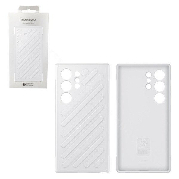 Back Case Shield Samsung S24 Ultra S928 light gray (Original)