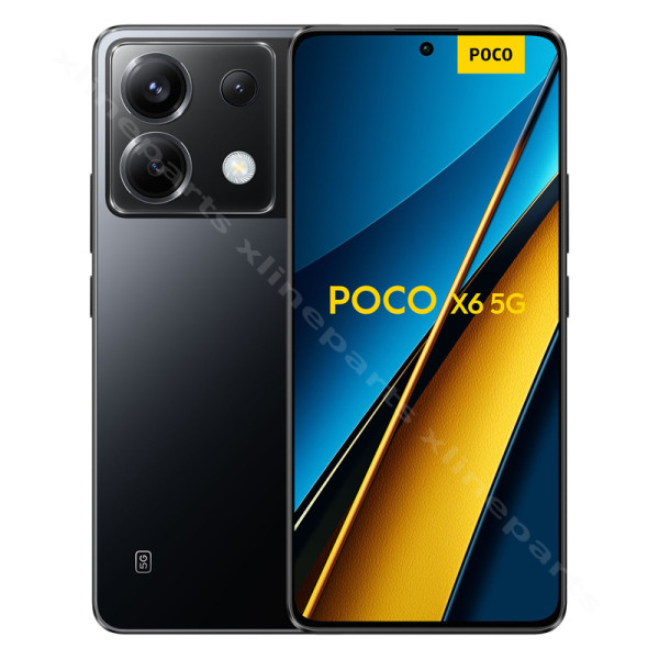 Κινητό Xiaomi Poco X6 5G 12/256GB μαύρο