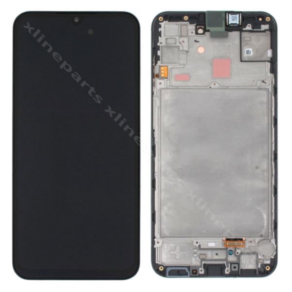 Πλήρες πλαίσιο LCD Samsung A15 4G A155 μαύρο (Πρωτότυπο)