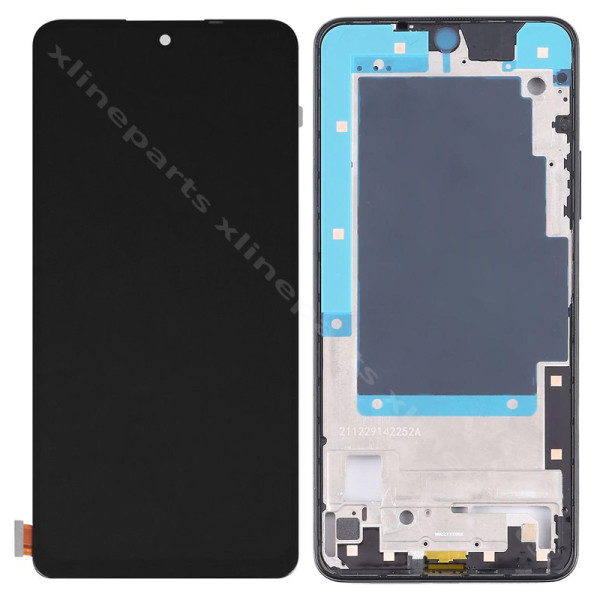 LCD Complete Frame Xiaomi Redmi Note 11 Pro Plus black OLED