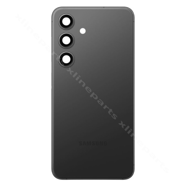 Задняя крышка аккумуляторного отсека для объектива камеры Samsung S24 S921 оникс черный OEM