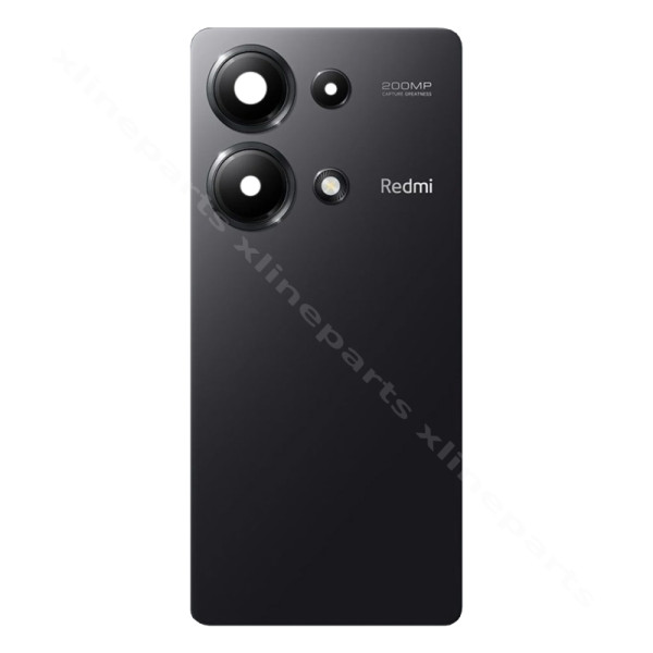 Κάμερα φακού πίσω καλύμματος μπαταρίας Xiaomi Redmi Note 13 4G μαύρο