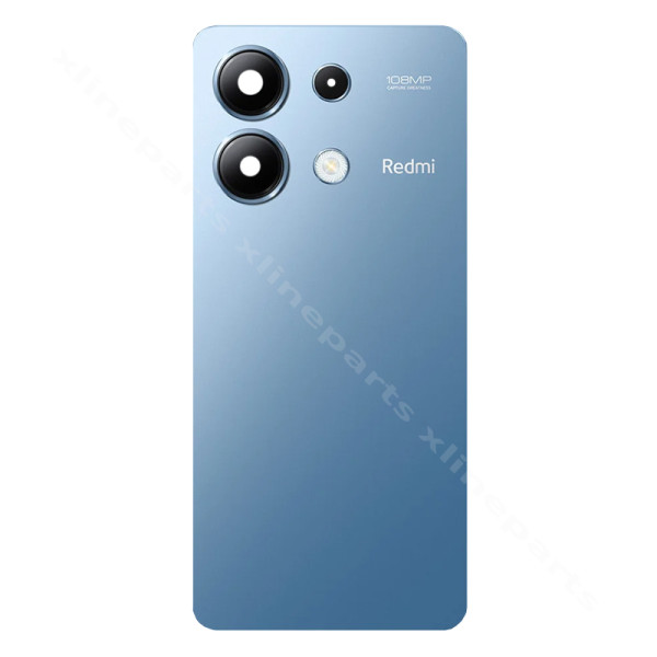 Задняя крышка аккумуляторного отсека для объектива камеры Xiaomi Redmi Note 13 4G синий