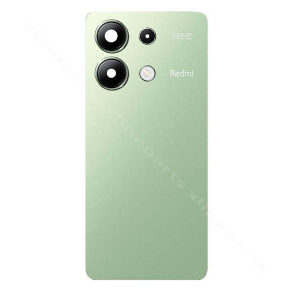 Задняя крышка аккумуляторного отсека для объектива камеры Xiaomi Redmi Note 13 4G зеленый