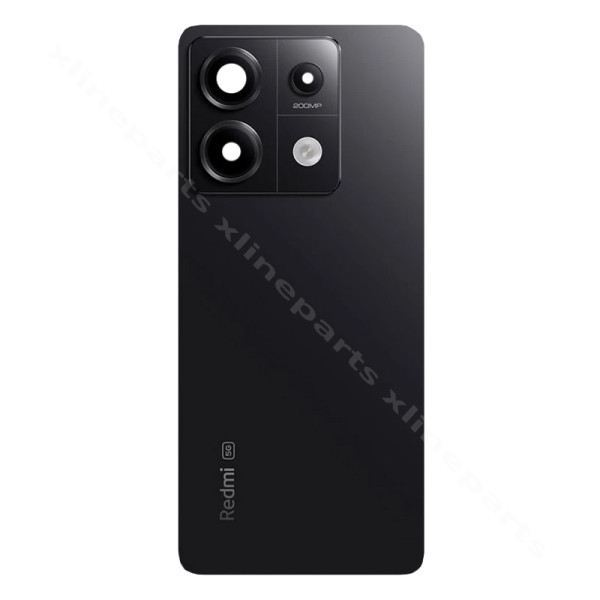 Κάμερα φακού πίσω κάλυμμα μπαταρίας Xiaomi Redmi Note 13 Pro 5G μαύρο