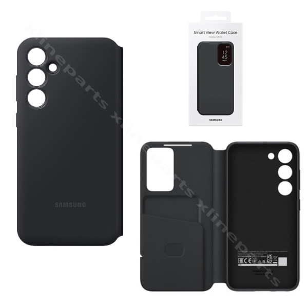 Флип-кейс Smart View Wallet Samsung S23 FE S711 черный (Оригинал)