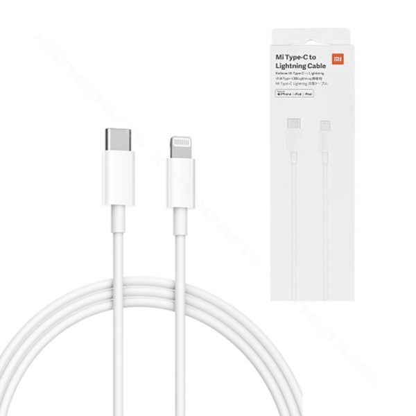 Кабель USB-C на Lightning Xiaomi 1м белый