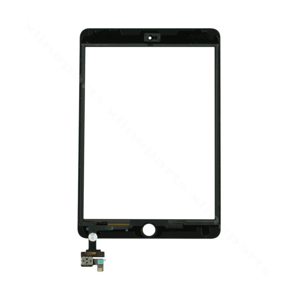 Πίνακας αφής με IC Apple iPad Mini 3 Complete μαύρο