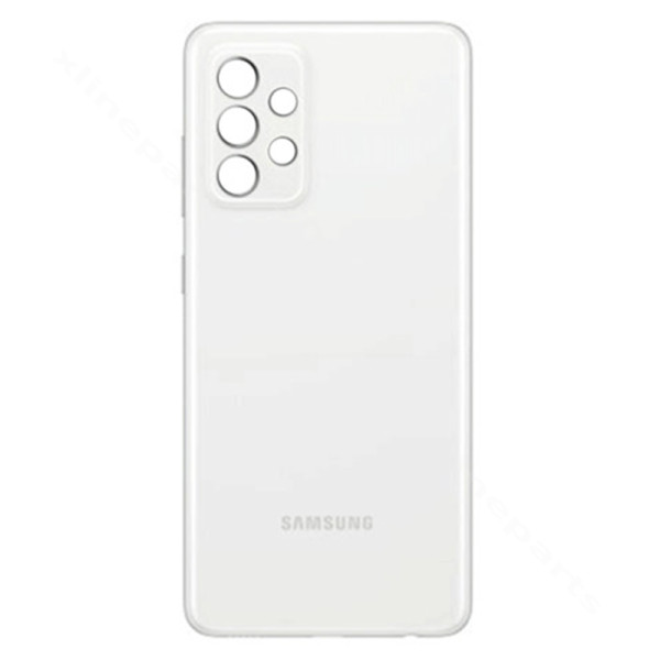 Задняя крышка аккумуляторного отсека для объектива камеры Samsung A52 A525 4G/Samsung A52 5G A526 белый*