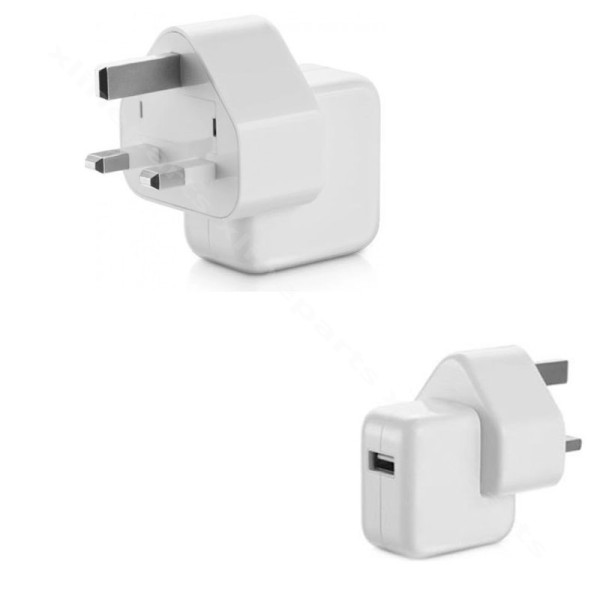 Зарядное устройство USB Apple 10W UK белое оптом