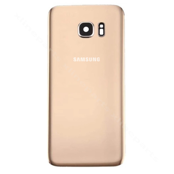 Κάμερα φακού πίσω κάλυμμα μπαταρίας Samsung S7 G930 χρυσό